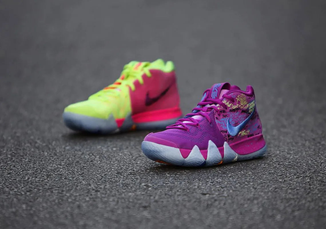 Purple Kyrie Irving Confetti Shoes Kyrie Irving 4's - Main Image
