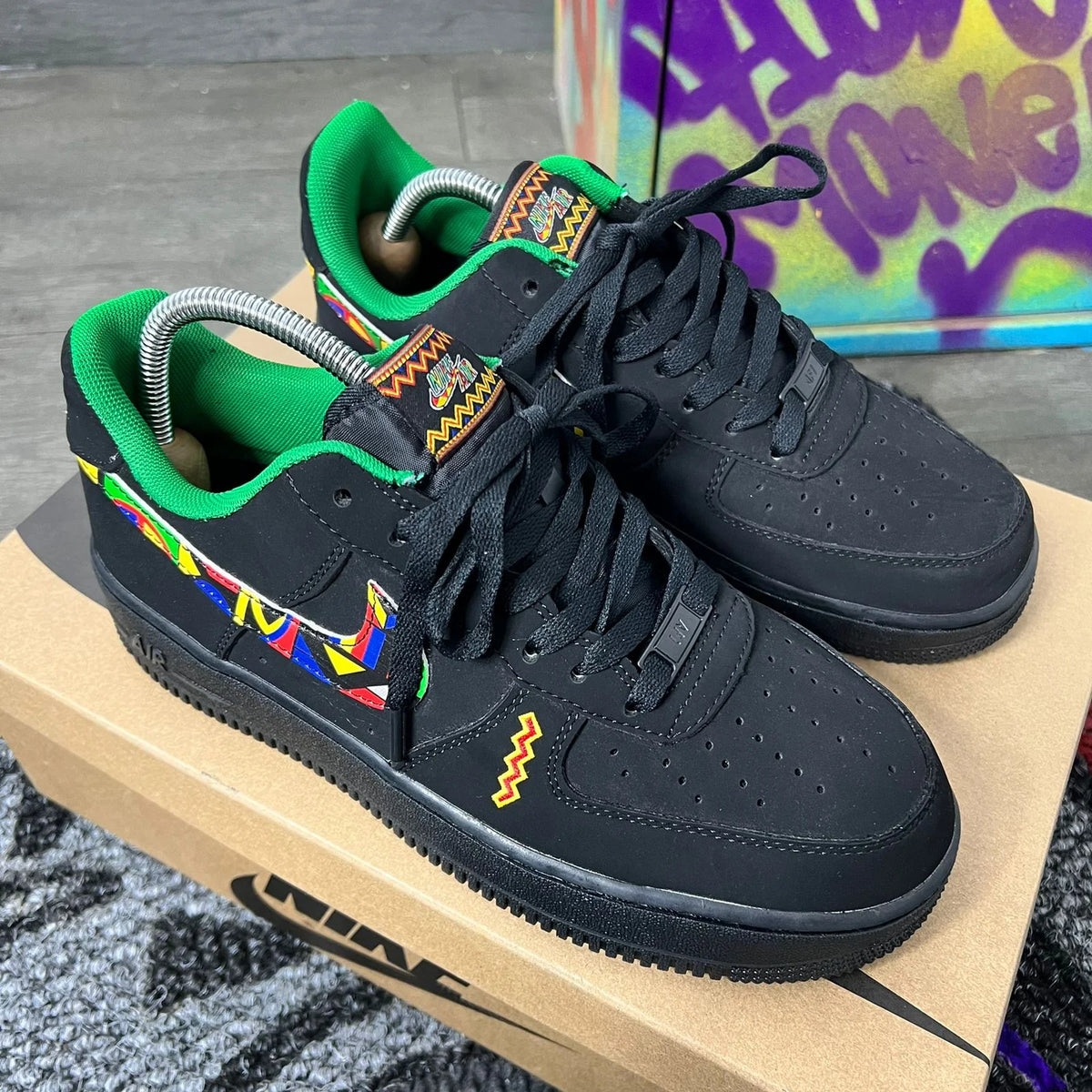 Nike air outlet force 1 jamaican