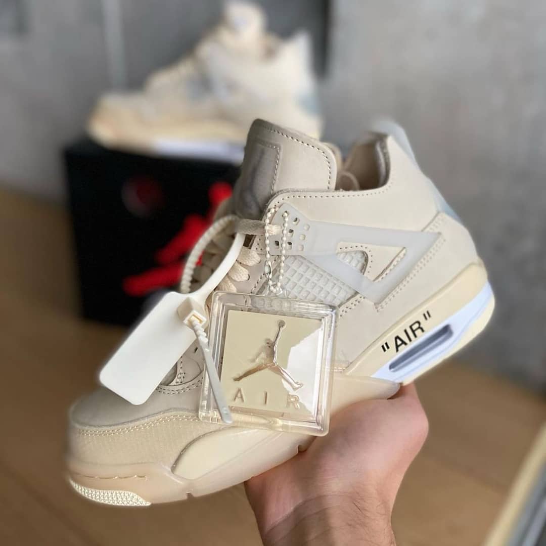 air jordan 4 off white oreo