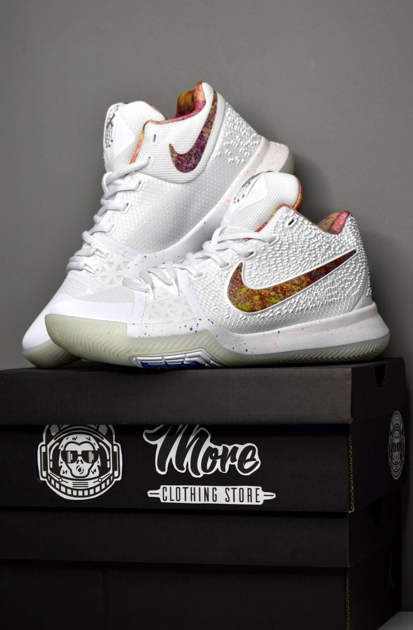 NIKE KYRIE 3 WHITE COLORS