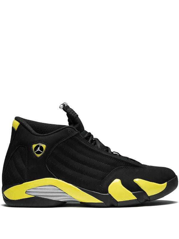 Jordan 13 amarillo con negro on sale