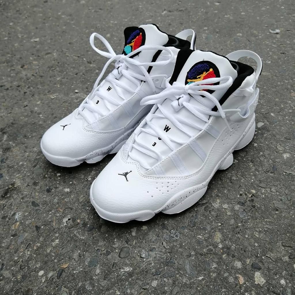 Nike Jordan Jordan Rings White Confetti Nike Shoes Nike Air Jordan